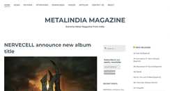 Desktop Screenshot of metalindiamagazine.com